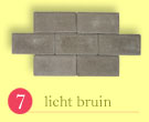 detail lichtbruin